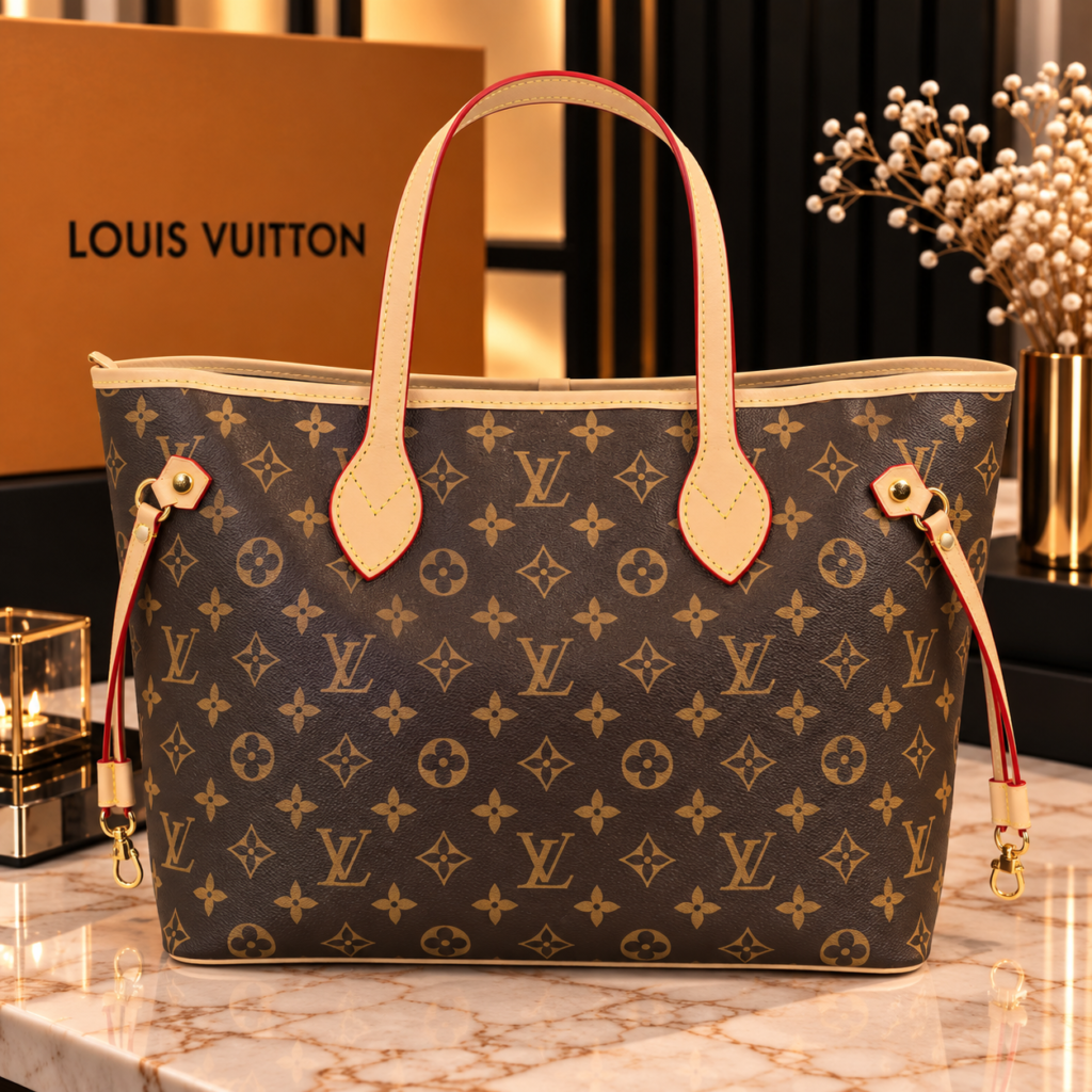 Sac Cabas Femme à Motif Monogramme | Élégant & Spacieux